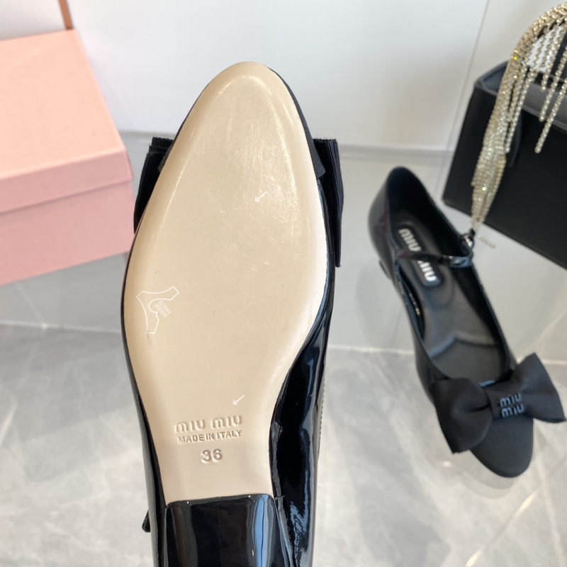 Miu Miu flat shoes